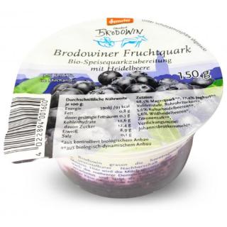 Fruchtquark Heidelbeere