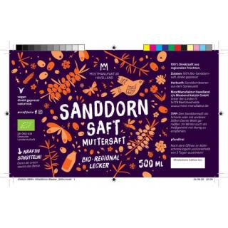 Sanddornsaft - Muttersaft