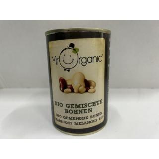 Bohnen gemischt in der Dose
