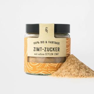 Zimt-Zucker im Glas